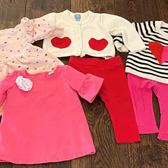 Baby Girl's Valentine's Bundle - Picture 1 of 3